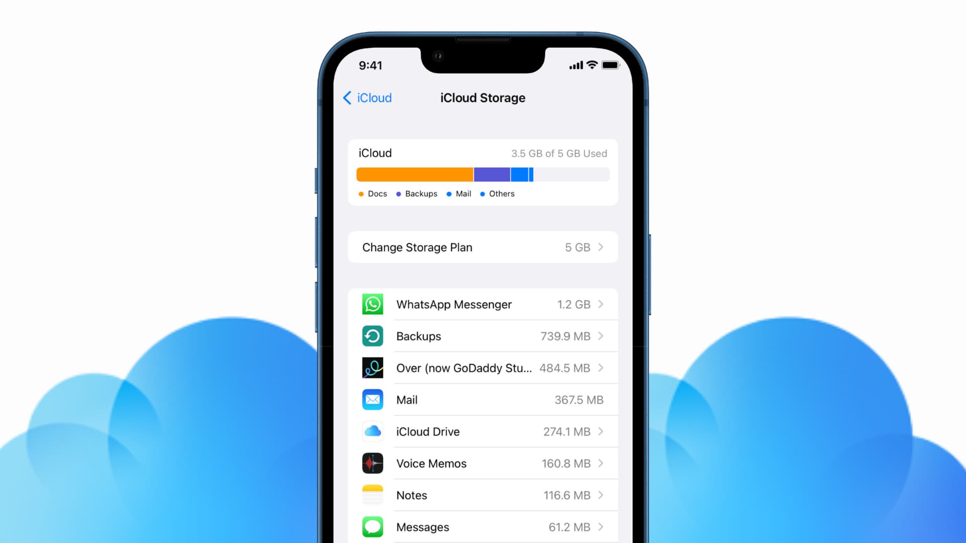 خرید فضای iCloud