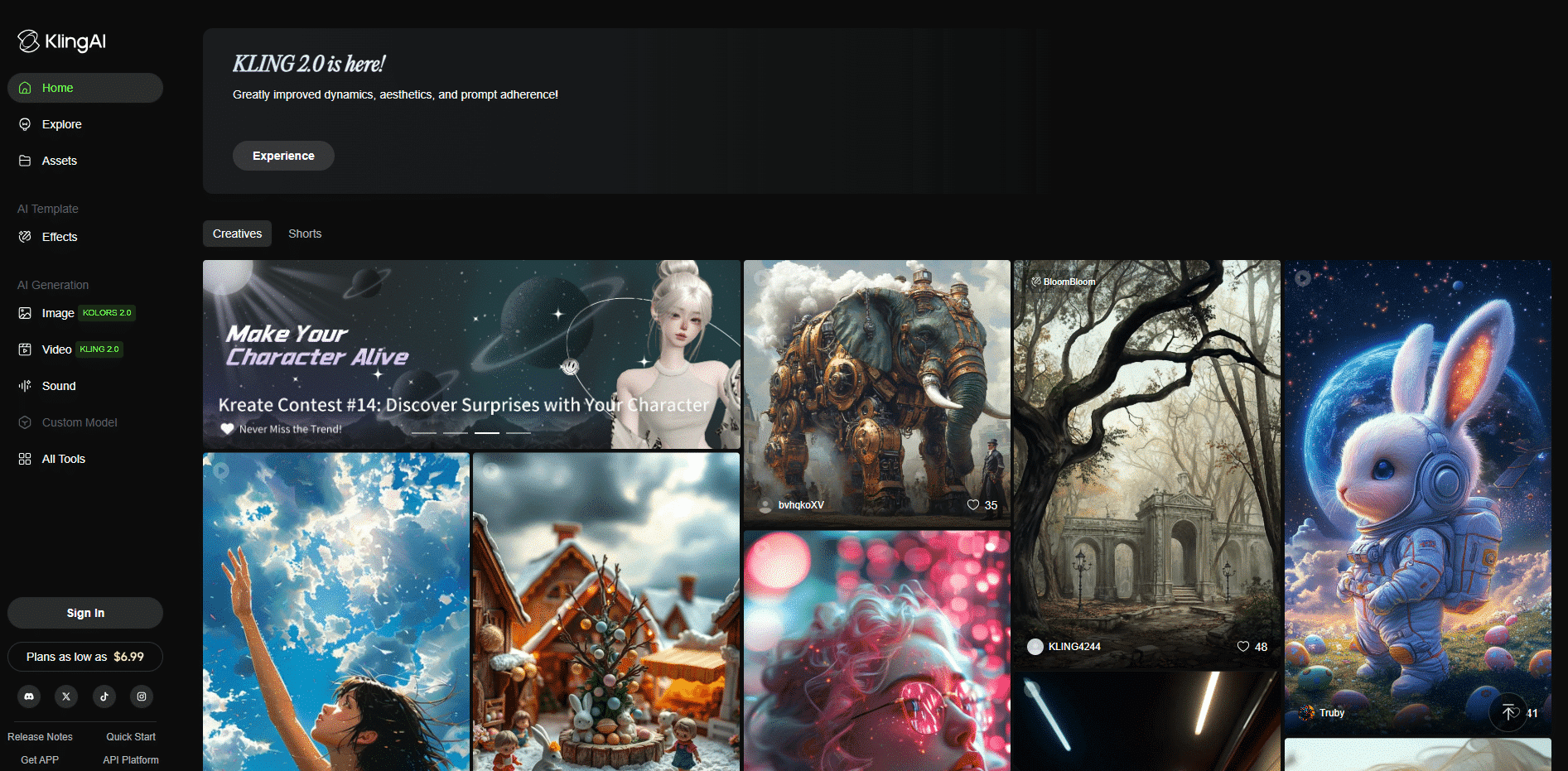 خرید اکانت kling